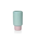 Load image into Gallery viewer, LUCIE KAAS Fumario - Small Vase- Mint Green/Pink

