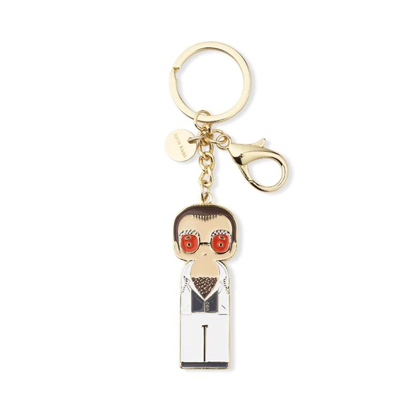 Sketch.inc Keychain - Elton in white outfit H 6 cm