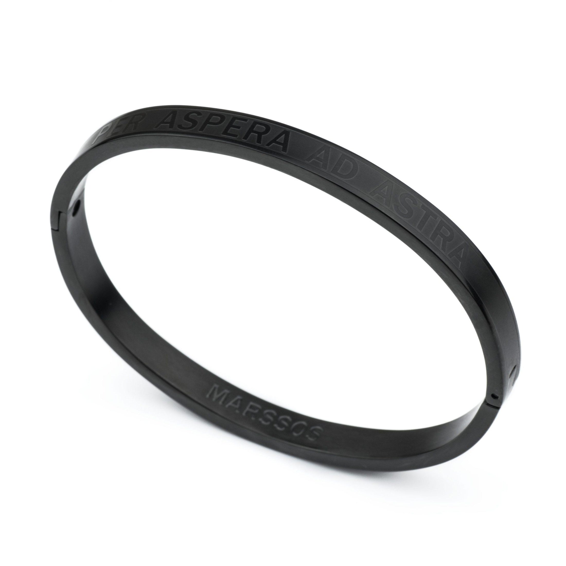 The Perseverance Bracelet - Black - S (15-16cm)