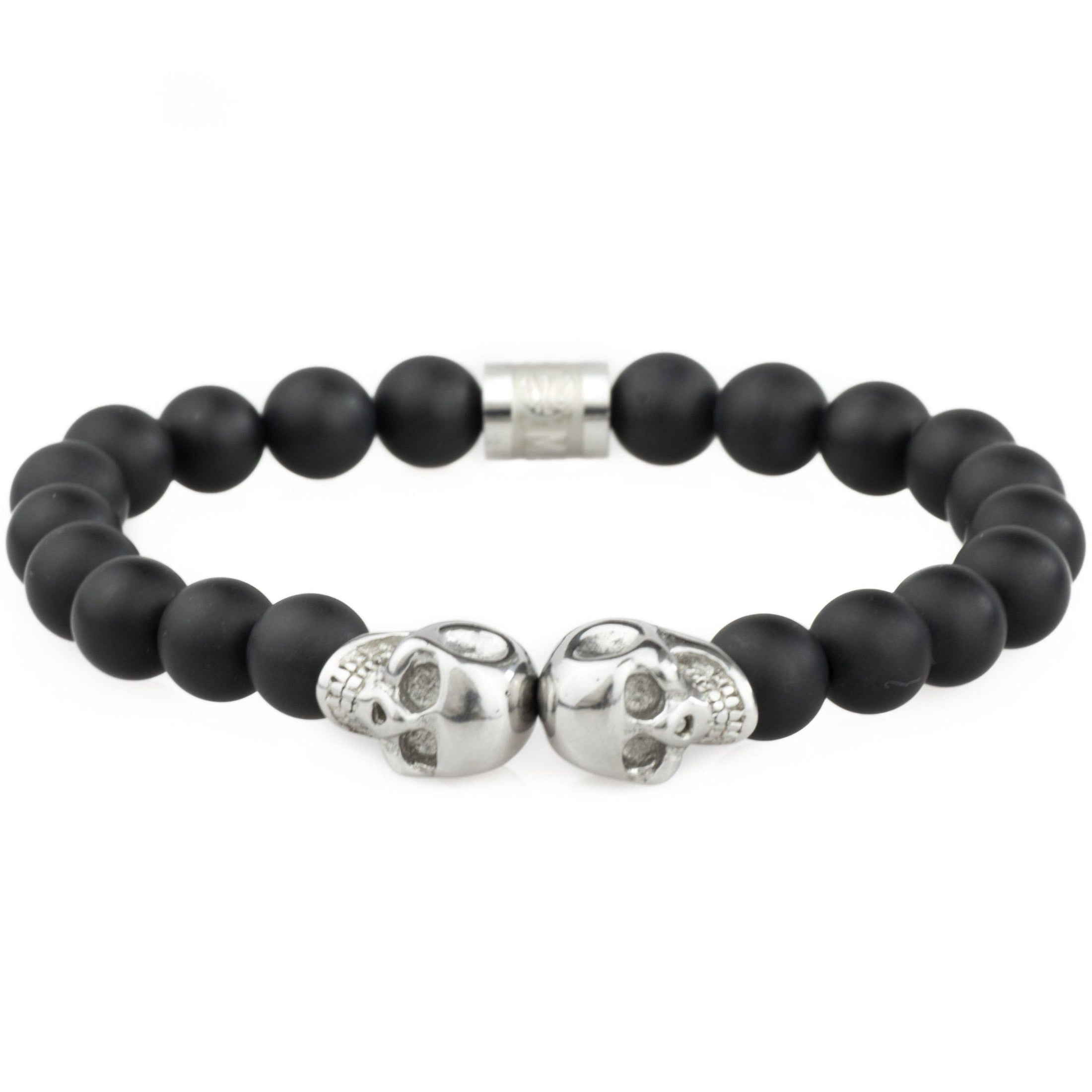 The Mortem Bracelet - Silver - L (19-20cm)