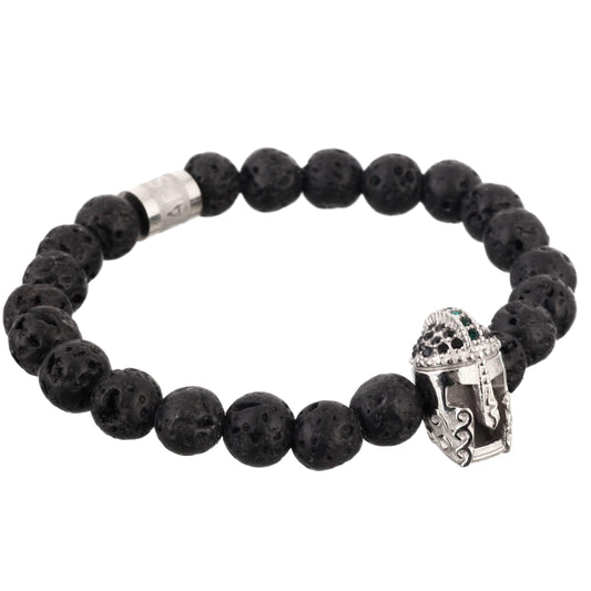 The Gladiator Bracelet - Silver - L (19-20cm)