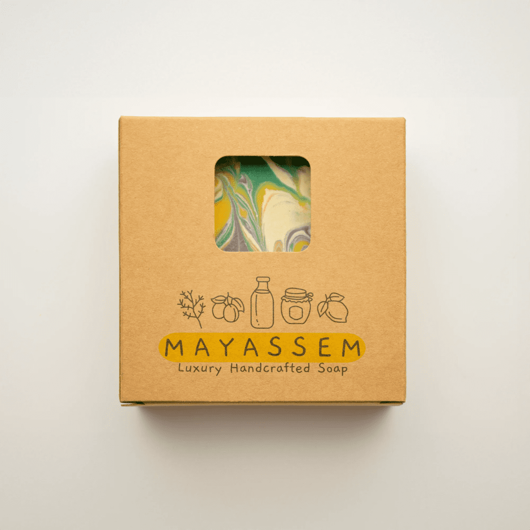 MAYASSEM Dreamer-Camel milk and honey soap scented with lavender