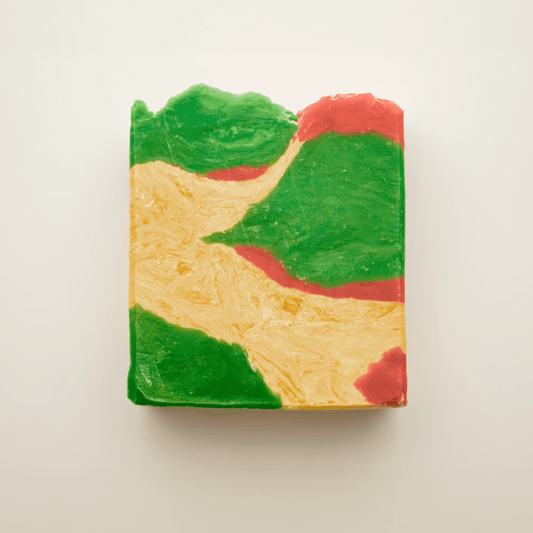 MAYASSEM Rose of Kashmir-Yoghurt and honey soap scented with rose