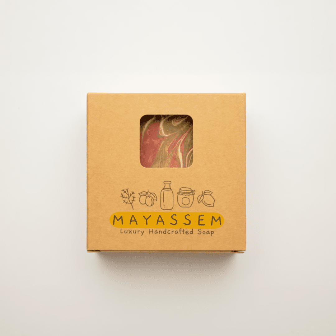 MAYASSEM Harmony-Camel milk and honey soap scented with berries