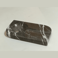 Load image into Gallery viewer, MARBLE & BEYOND Endless onyx cigare ashtray
