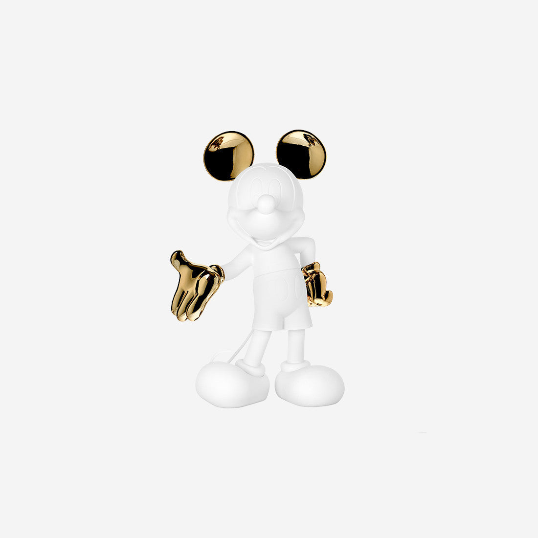 MICKEY WELCOME WHITE and SILVER - 30 CM