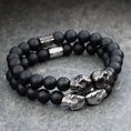 Load image into Gallery viewer, The Mortem Bracelet - Silver - M (17-18cm)
