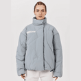 Load image into Gallery viewer, MARLOW Grey Puffer Jacket | Large
