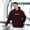Load image into Gallery viewer, MARLOW Maroon Stich Hoodie | XLarge
