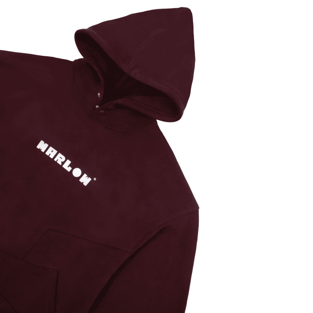 MARLOW Maroon Stich Hoodie | XLarge