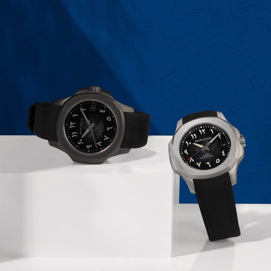 NUUN N200 Gray AR-40.5mm Stainless Steel Microblast Gray Case- Automatic Movt NH35A- Sapphire Crystal Ant