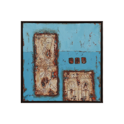 Kholoud Al Amri Painting Wall Art -2 | 100 x 100 cm