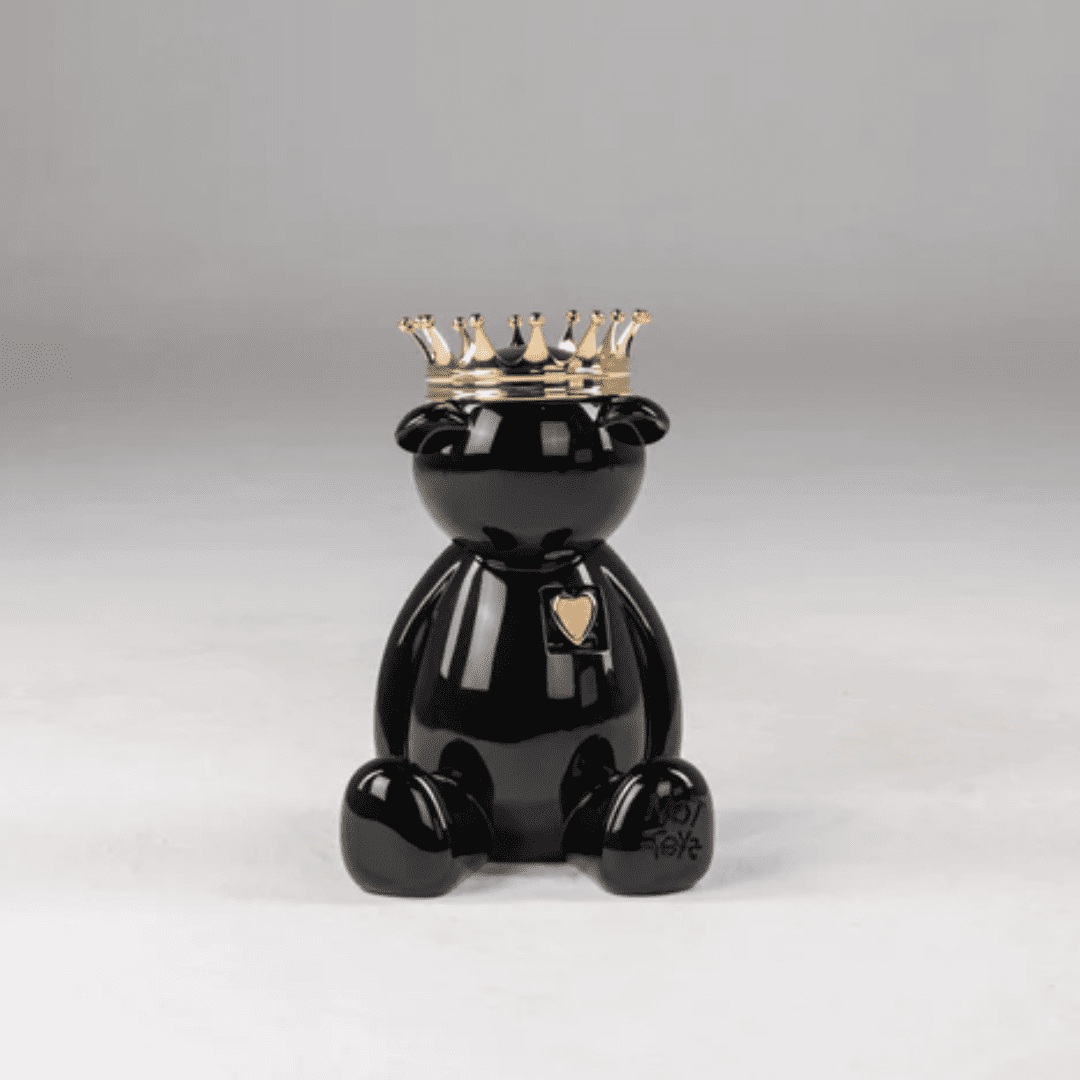 NOT TOYS GIVING CHARCOAL HIGH GLOSS Crown GOLD