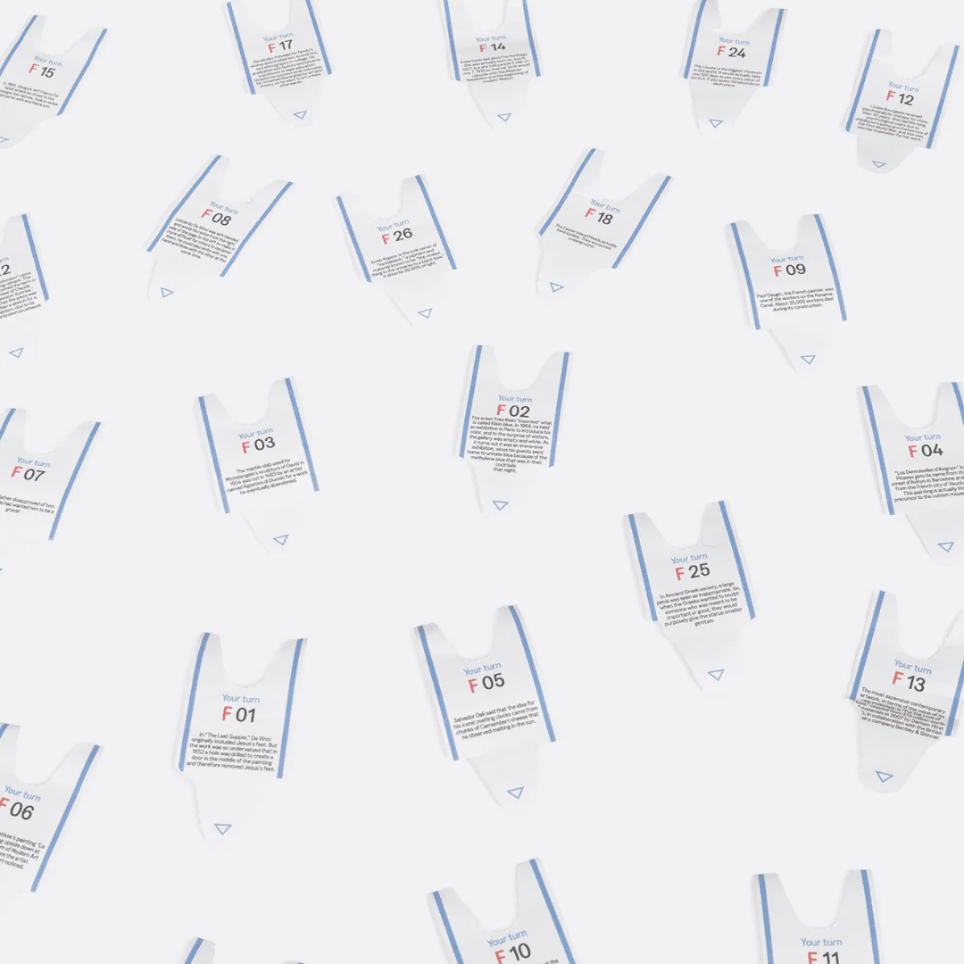 صندوق أنا الآخر 100 حقائق غريبة عن الفن باللغة الإنجليزية