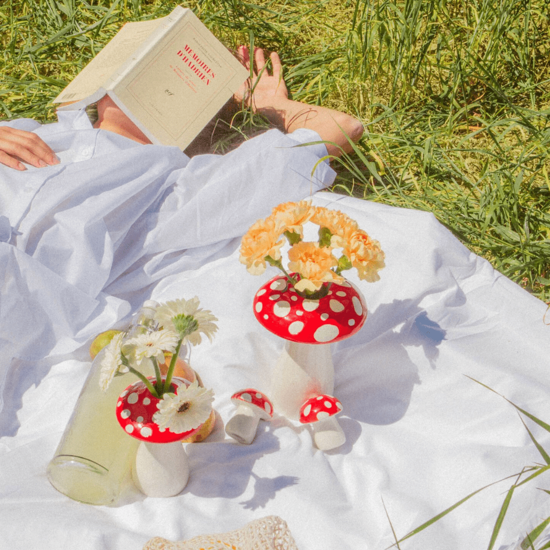 DOIY Vase Amanita Large Red