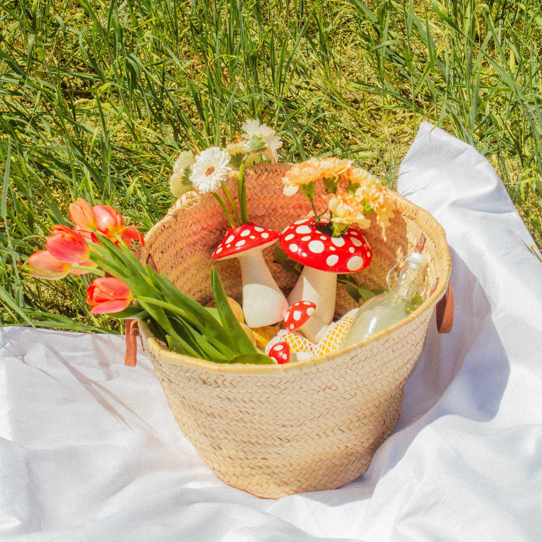 DOIY Vase Amanita Small Red