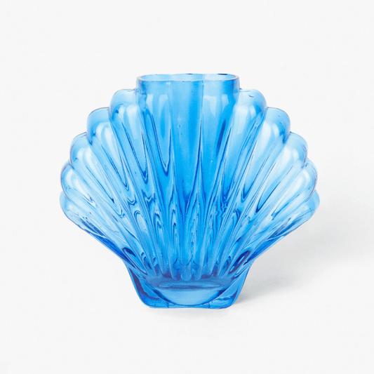 DOIY Vase Seashell Blue