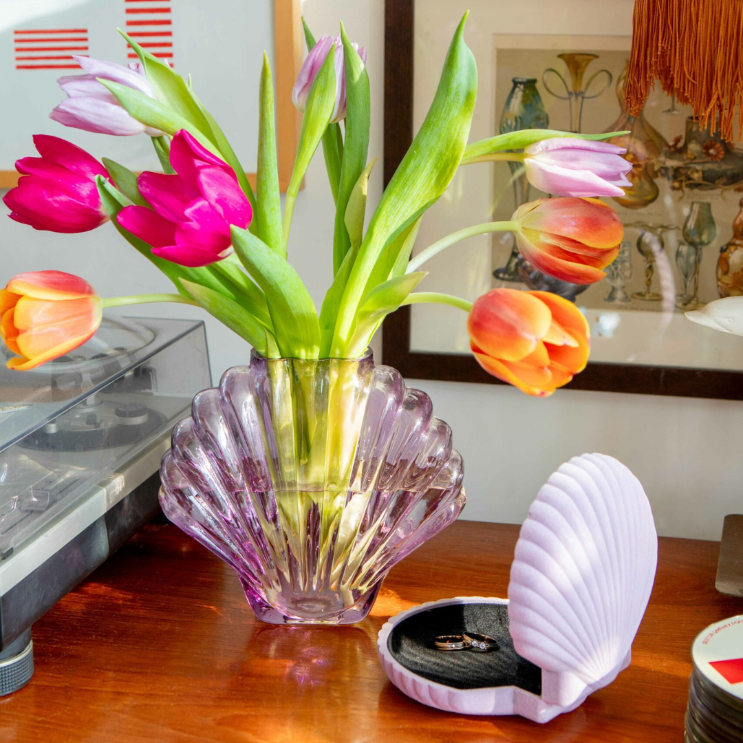 DOIY Vase Seashell Pink