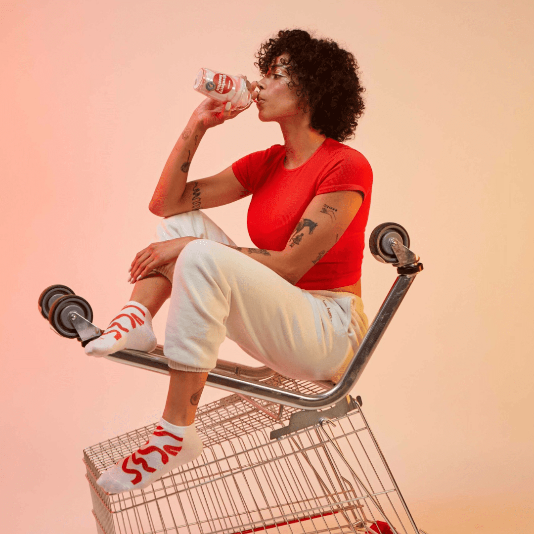 EAT MY SOCKS Strawberry Smoothie Socks (2 pairs)