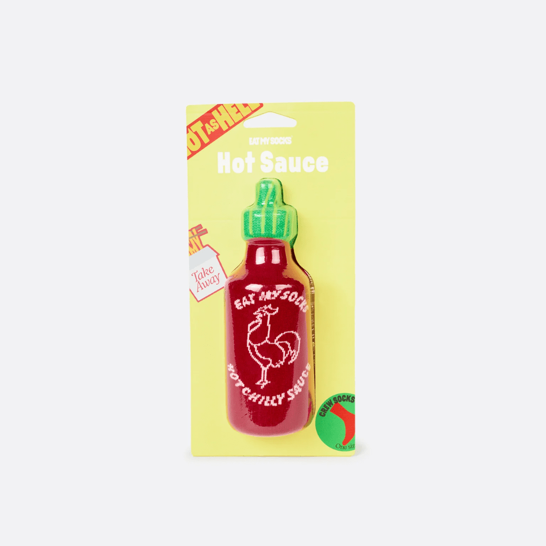 EAT MY SOCKS Hot Sauce Socks