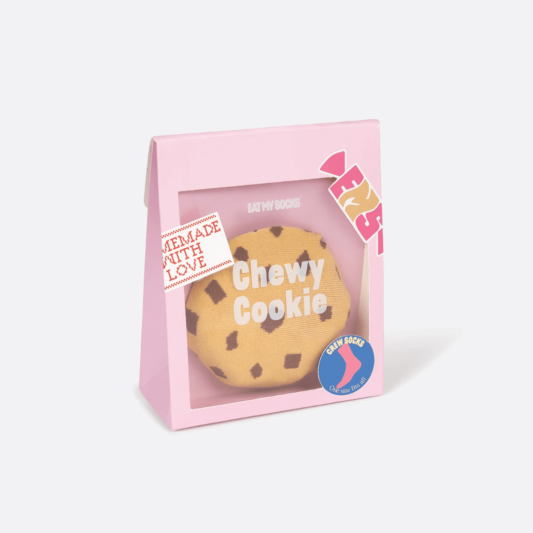 EAT MY SOCKS Socks Chewy Cookie