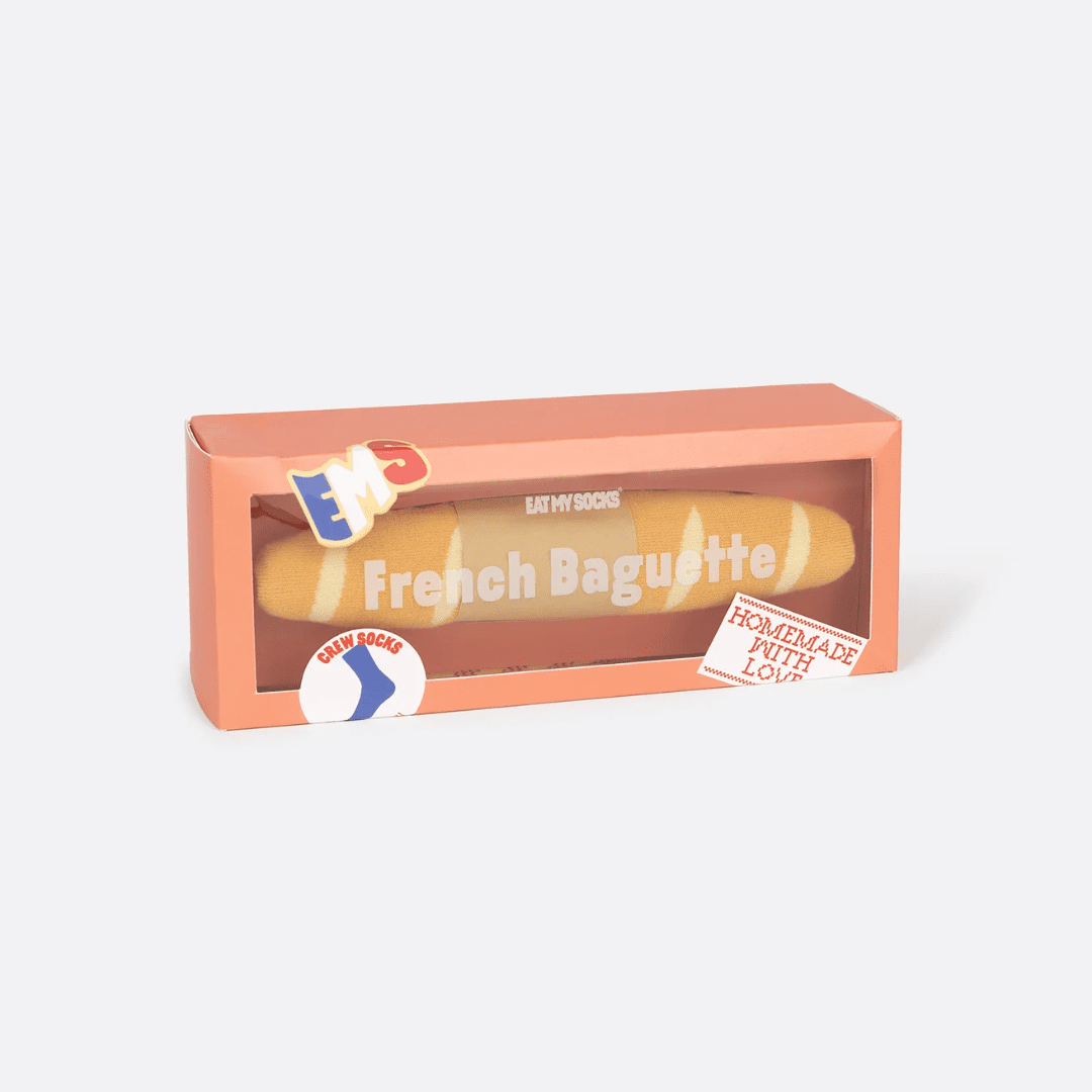 EAT MY SOCKS Socks French Baguette
