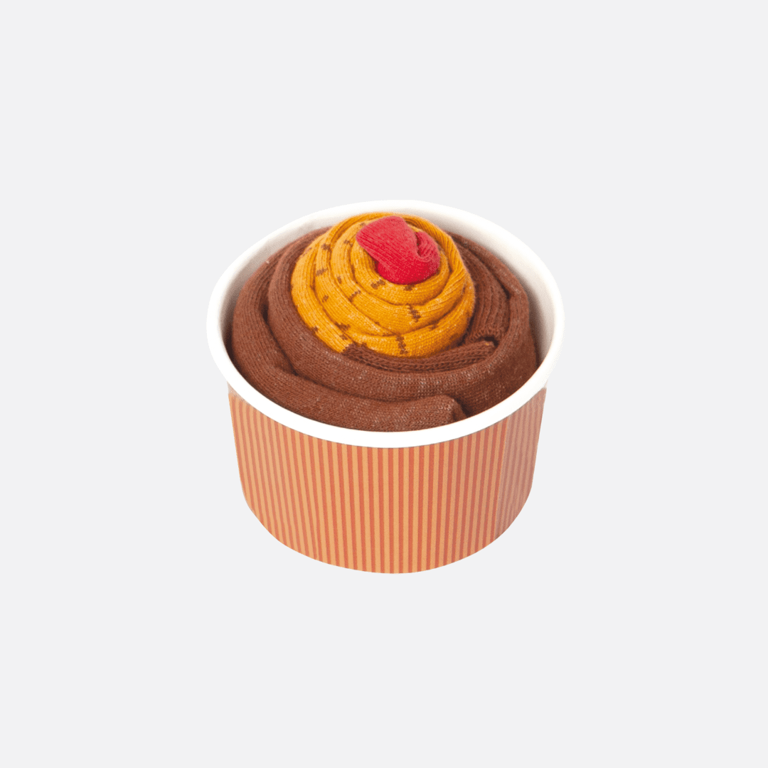 EAT MY SOCKS Socks Chocolate Cupcake