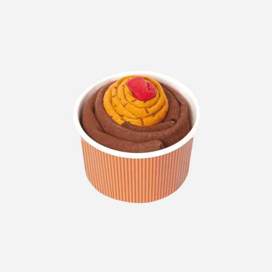 EAT MY SOCKS Socks Chocolate Cupcake