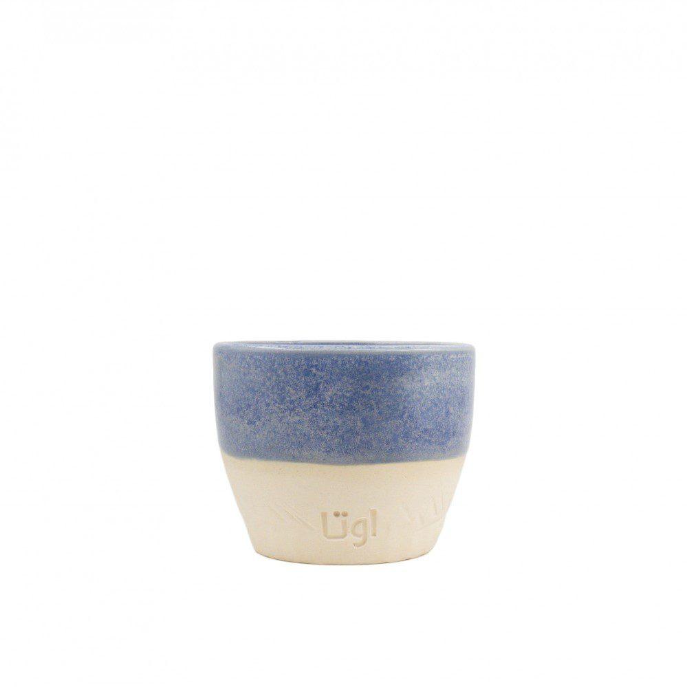 OTTA Handmade pottery cup- white clay