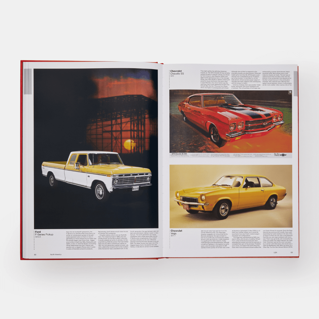 PHAIDON The Atlas of Car Design: The Worlds Most Iconic Cars (2023) Rally Red Edition