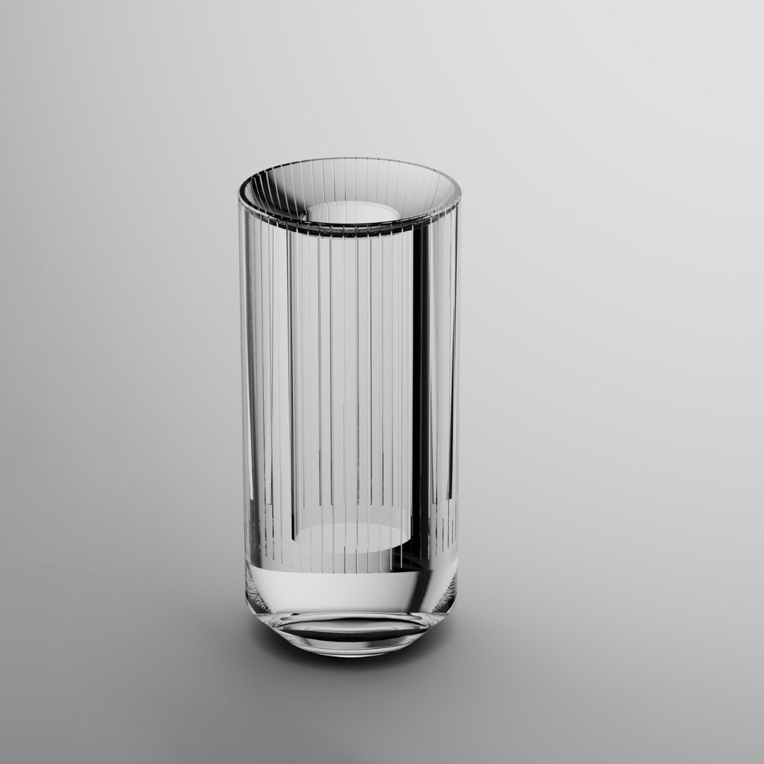 RESONG vase High transparent crystal glass