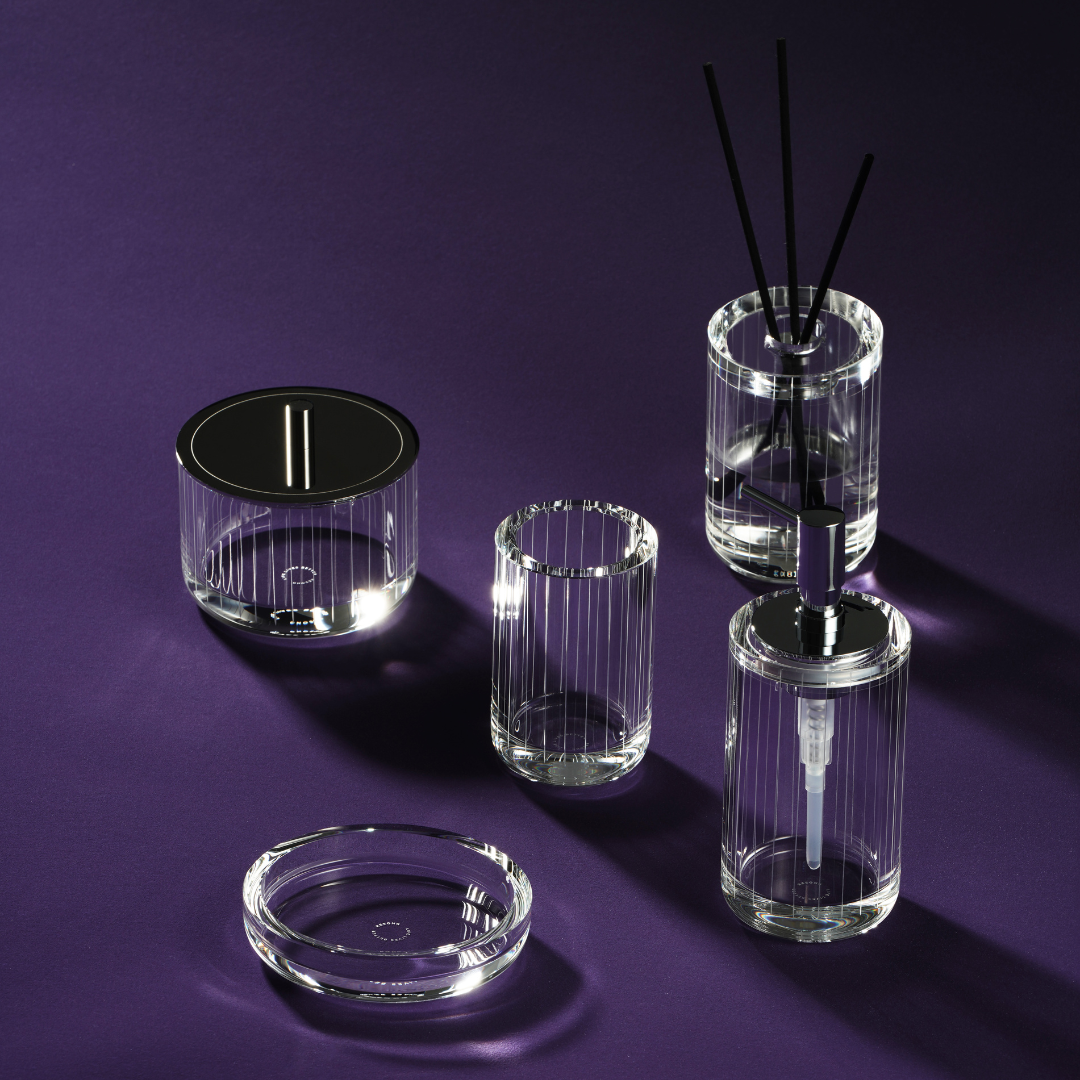 RESONG Bathroom Plate High Transparent - Crystal