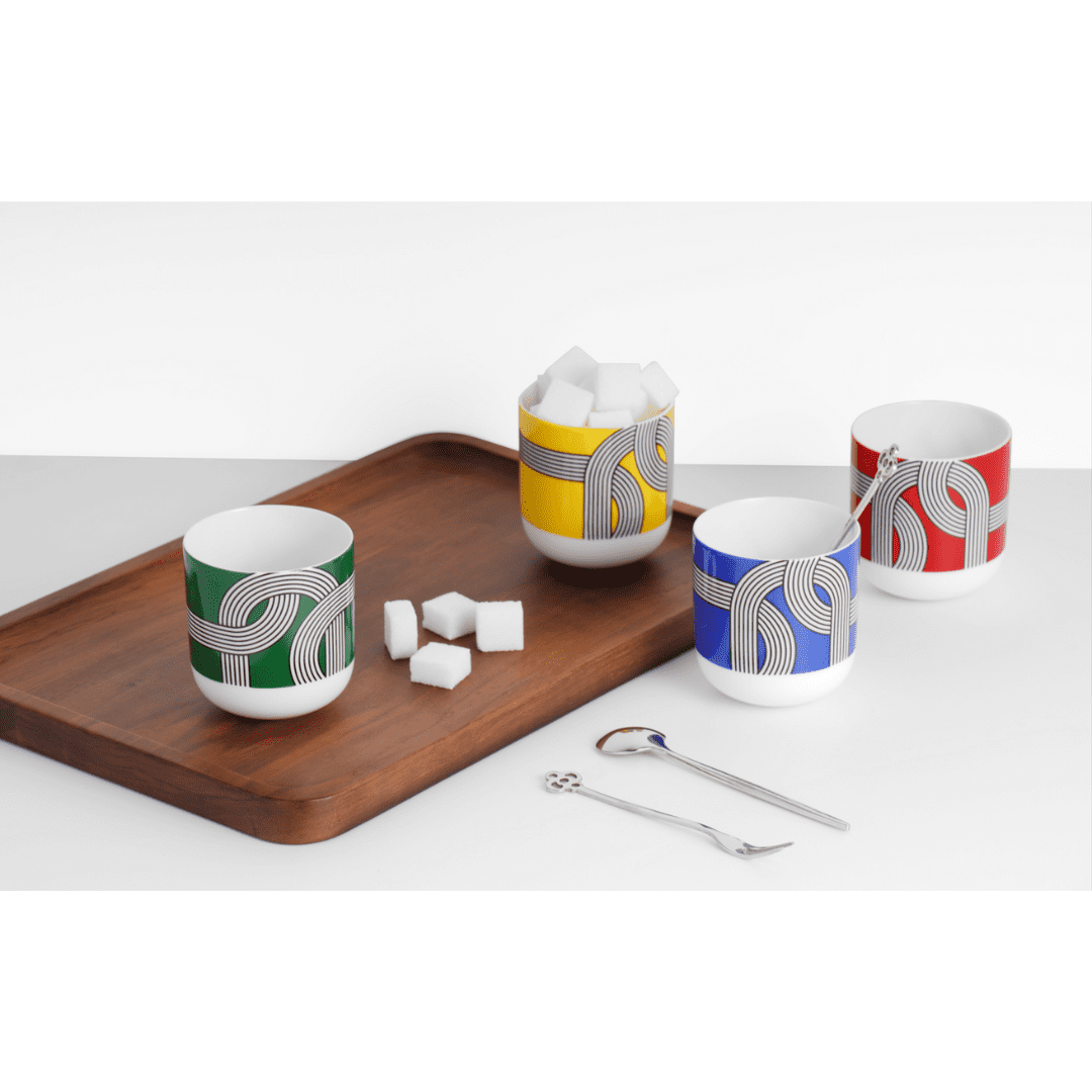 Resong Cup set-4Pcs ceramic