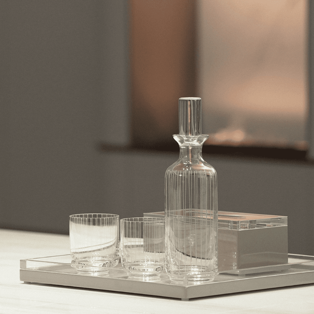 RESONG storage plate Resin-high clear Acrylic