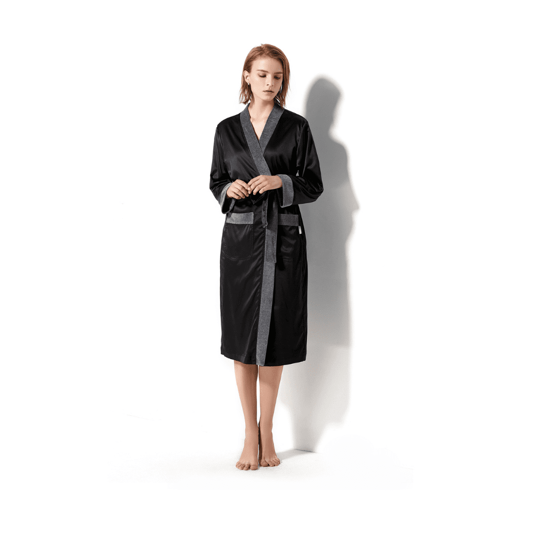 RESONG Bathrobe M - Black