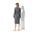 Load image into Gallery viewer, Resong Bathrobe silk cotton-grey
