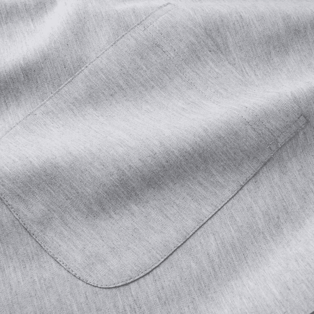 Resong Bathrobe silk cotton-L grey