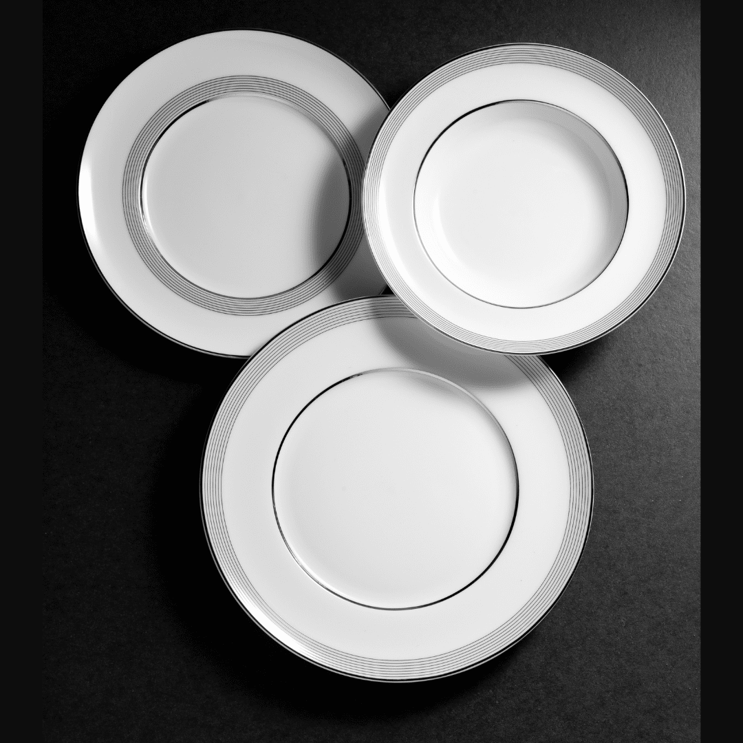 RESONG plate L-black ceramic