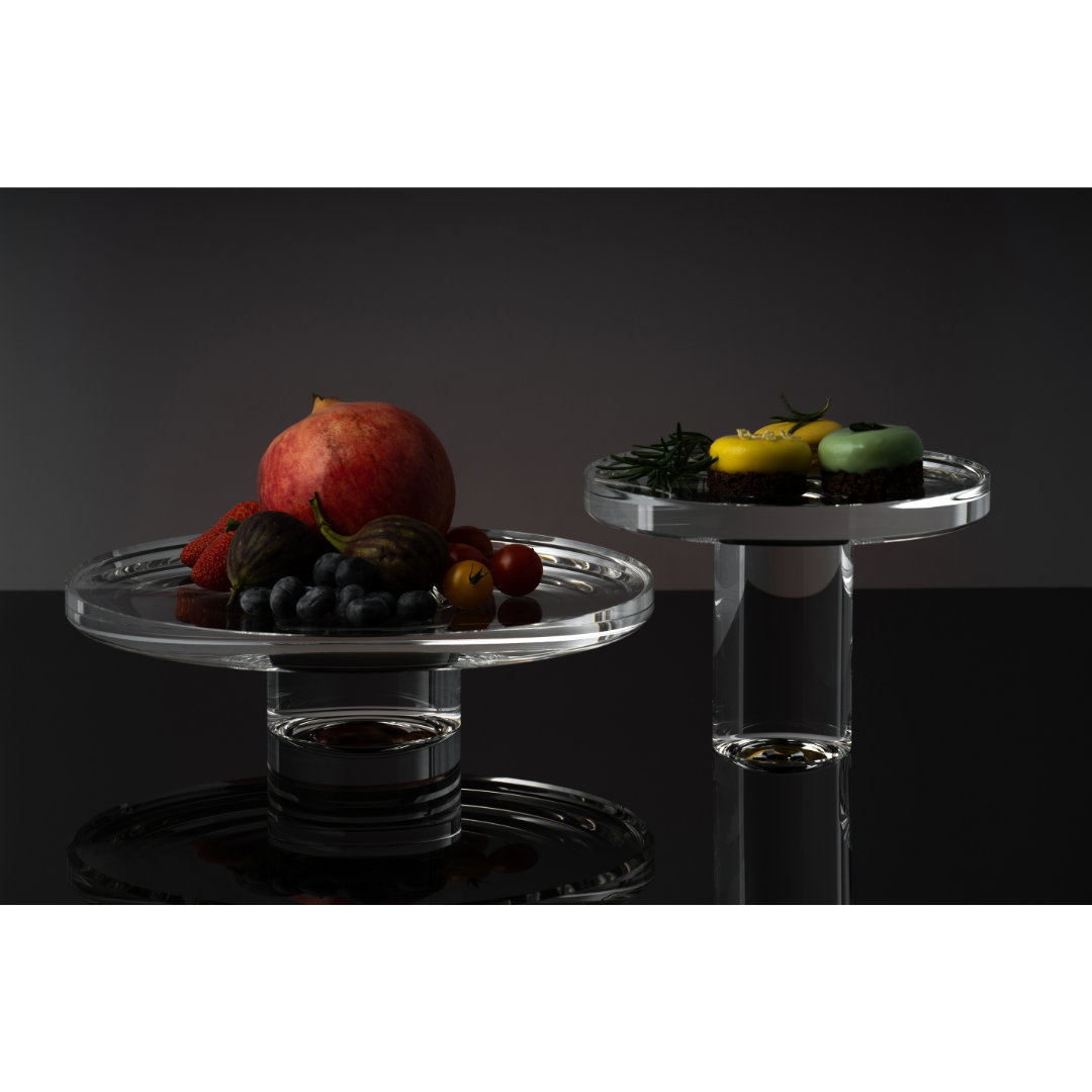 RESONG L Fruit Tray Clear crystal