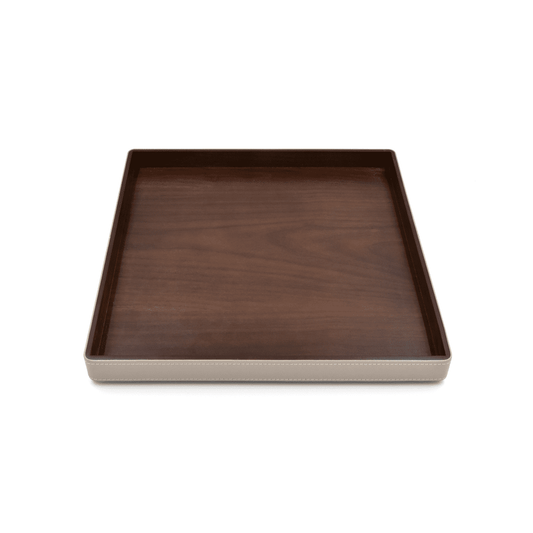 RESONG Brown Leather Tray