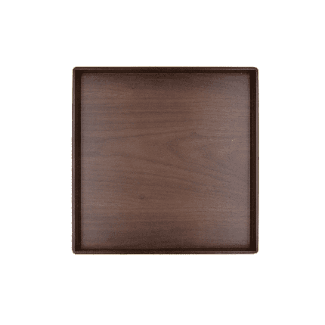 RESONG Brown Leather Tray