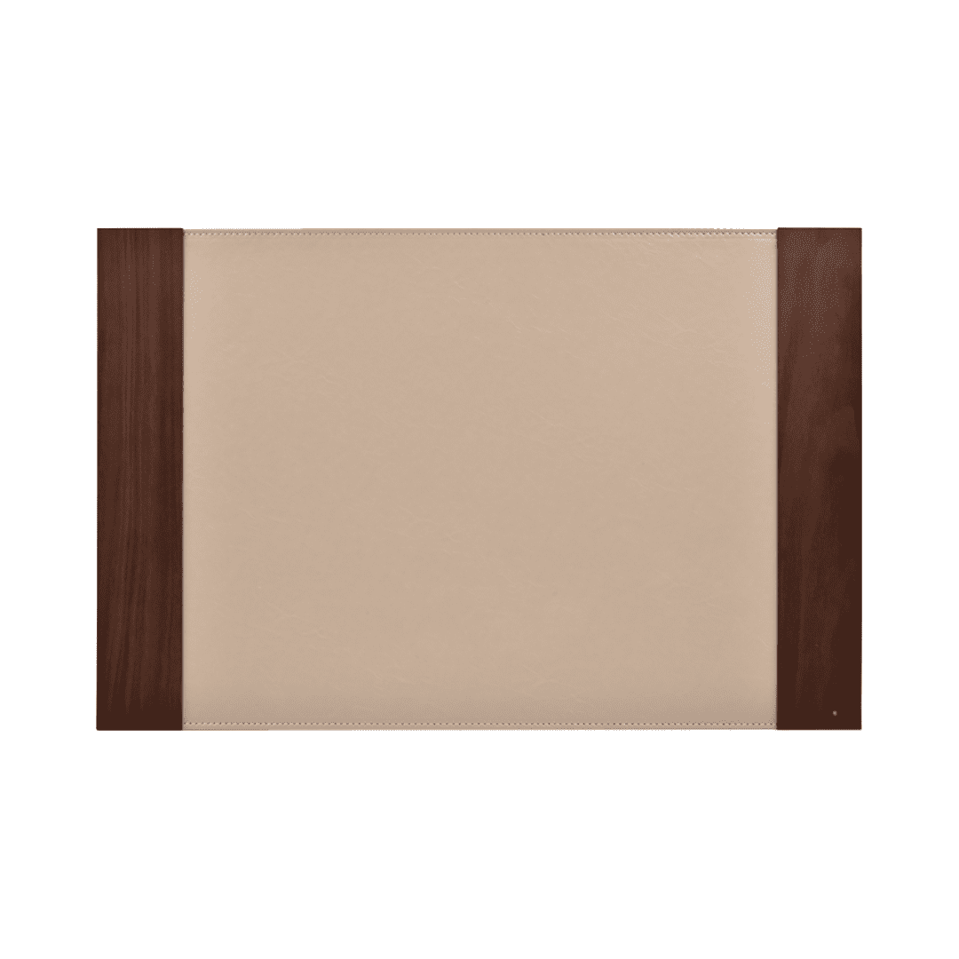 RESONG tray PU Leather-wooden