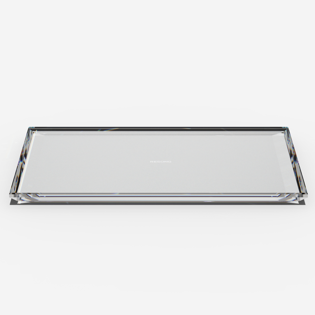 RESONG Rectangular Transparent Tray