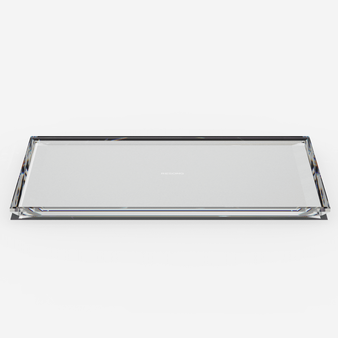 Resong tray Clear crystal