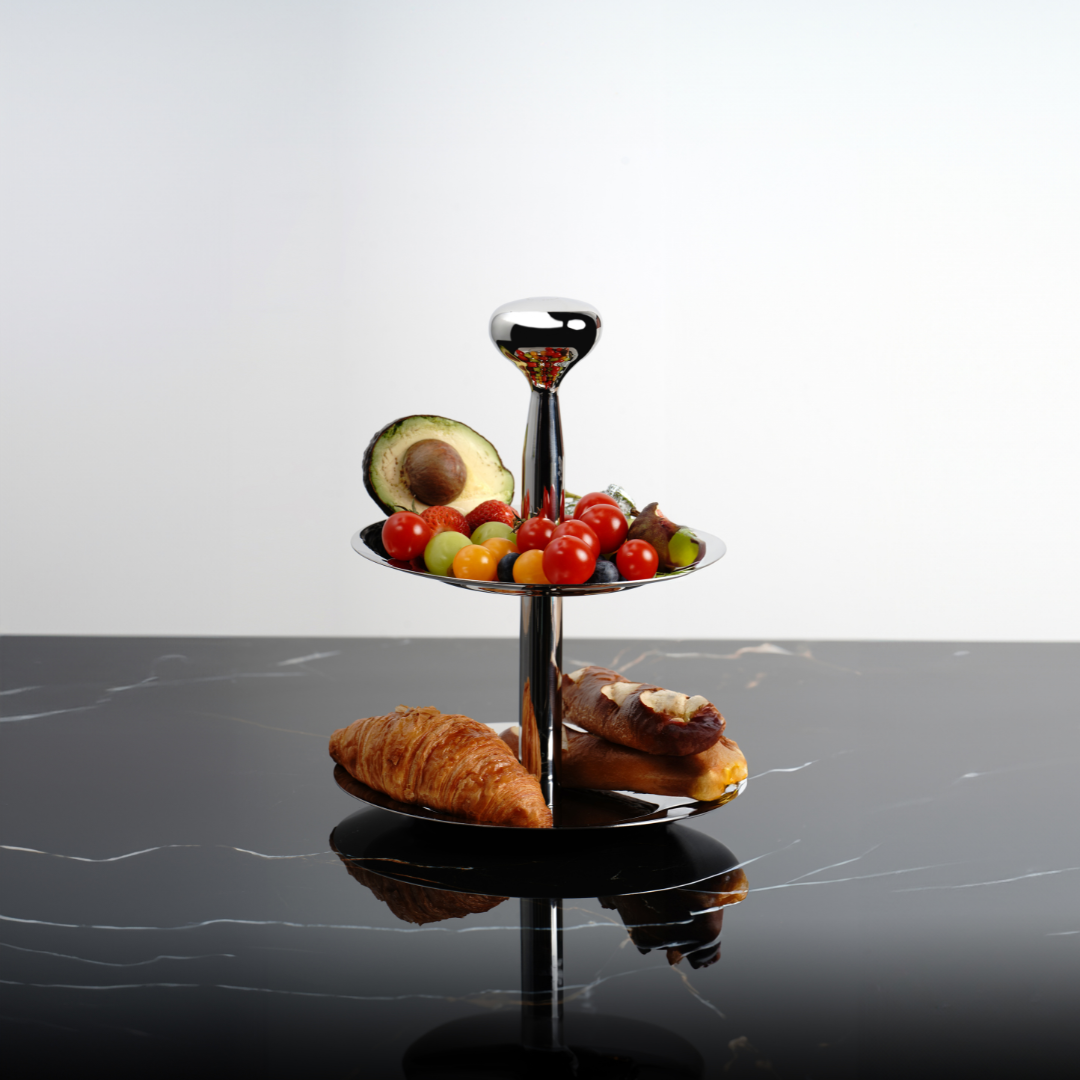 RESONG HD dessert stand plate 24.cm