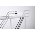Load image into Gallery viewer, Resong Food serving Trolley-2polished finish stainless steel -
 Grey glass
