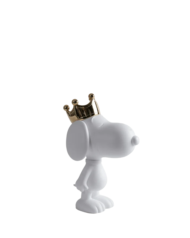 SNOOPY CROWN FULL CHROMED GOLD - 31 CM
