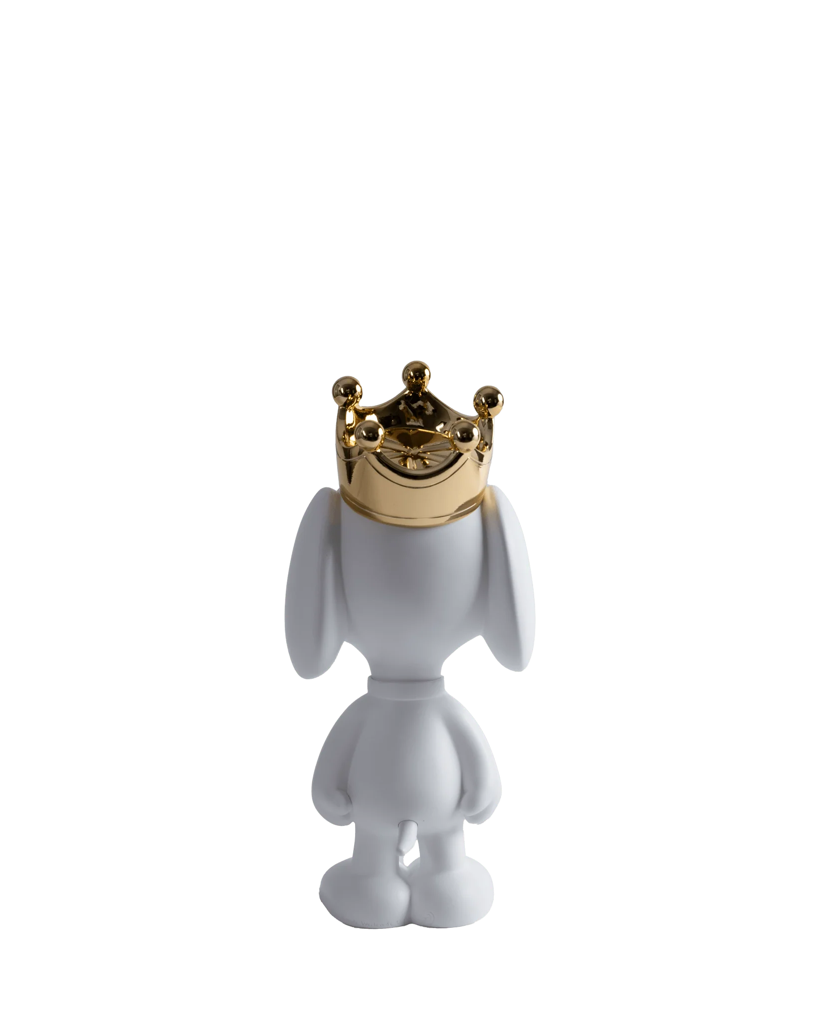 SNOOPY CROWN FULL CHROMED GOLD - 31 CM