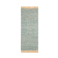 Load image into Gallery viewer, THE NICE FLEET Nosy beach mat emerald striped 175 X 80 CM
