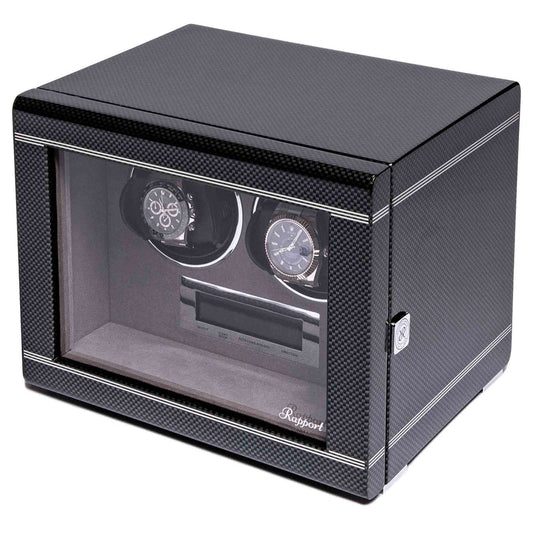 Formula Duo Watch Winder Carbon Fibre